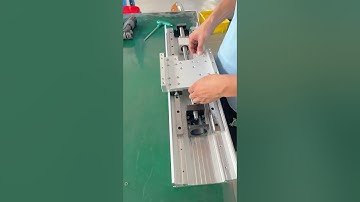 The linear module assembly process.