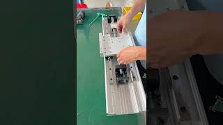 The linear module assembly process.