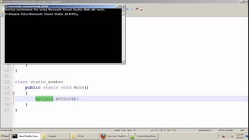 Static Member Function In C#.Net Tamil