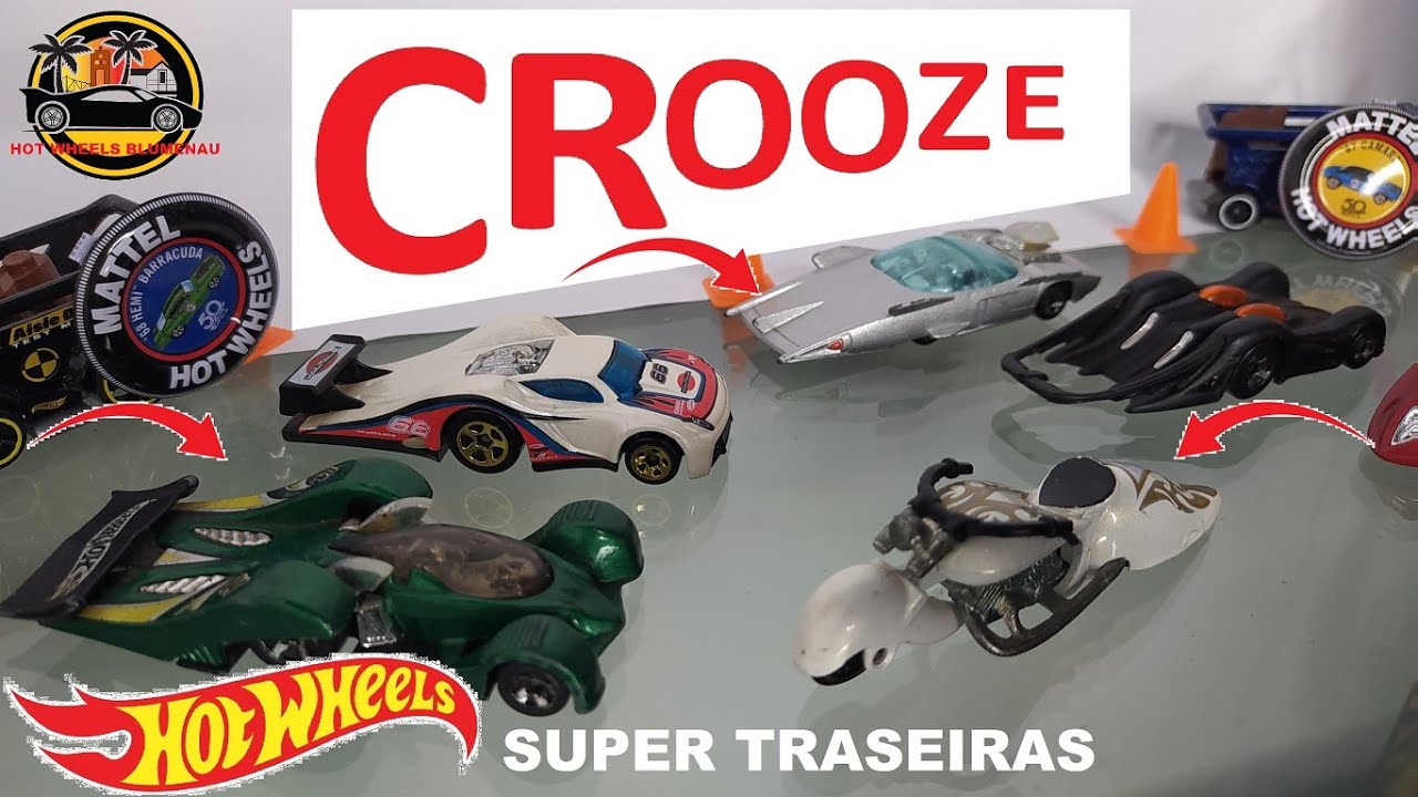 CROOZE - NOVOS MODELOS PARA COLEÇÃO DE ESTILOS HOT WHEELS