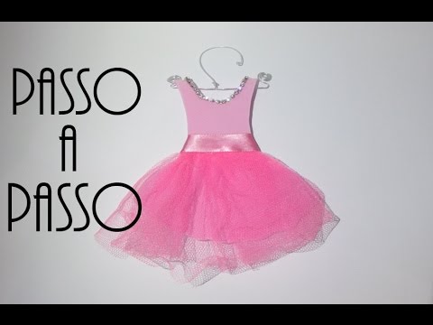 Faça você mesma/DIY: Vestidinho de princesa/bailarina