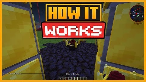 🟨 HOW the INFUSION ALTAR WORKS in the VAMPIRISM MOD in MINECRAFT