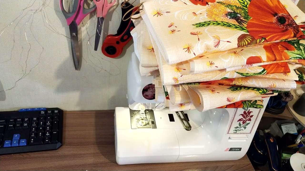 Два дня, два изделия: чехлы и полотенца