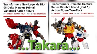 Takara New Legends Delta Magnus and Dramatic Capture Series Dinobot Island (Part 1) 2-Pack Grimlock screenshot 4