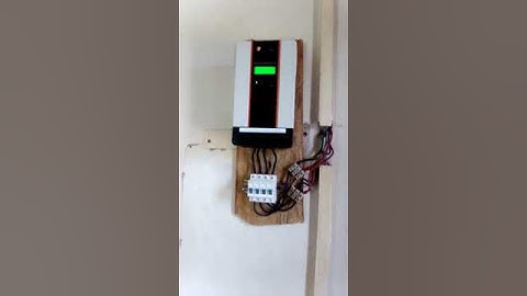 how to install mppt solar control with a 63A, circuit breaker
