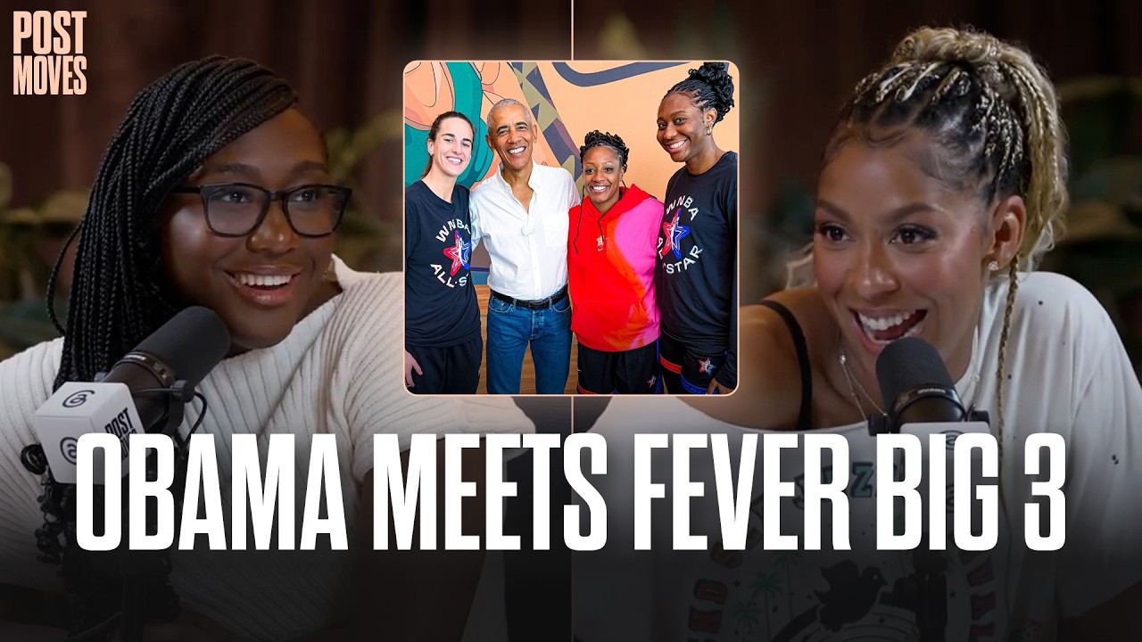 Aliyah Boston on Meeting Barack Obama, Caitlin Clark & the Indiana Fever's Big 3 | Post Moves