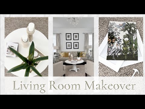 ⁣Living Room Makeover & Organization | Spring 2022