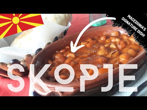 🇲🇰 ВЕЛИКОЛЕПНОЕ авторское блюдо Македонии | Тавче Гравче + ОГРОМНОЕ ОБНОВЛЕНИЕ! | Скопье Путешествие