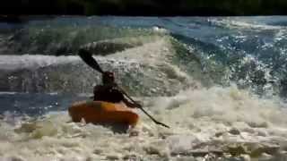 Whitewater Kayaking Old Pinawa Dam Slide