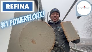 Powerfloat! How to use it! (another day in the life, of a plasterer!)