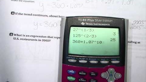 Honors Algebra 1 7 7 Exponential Growth and Decay Part 1