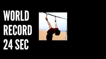 Slowest Middle Finger Hefesto  World Record - STREET WORKOUT