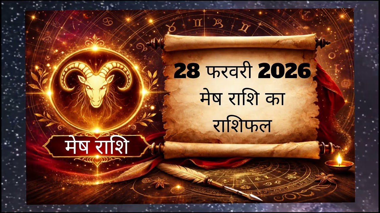 28 फरवरी 2026 मेष राशि | शनिवार का राशिफल | Shani Dev की कृपा? | Astro Soni