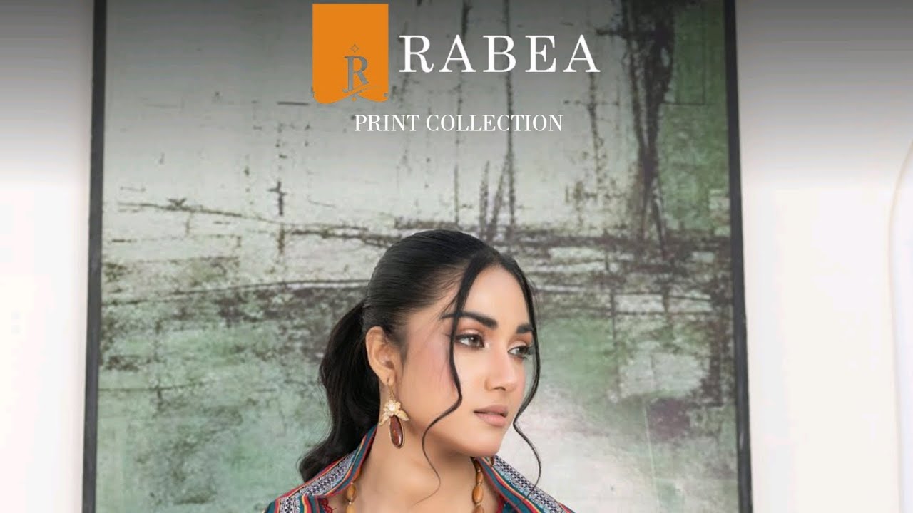 RABEA DIGITAL PRINTED LAWN COLLECTION BY SHARIQ TEXTILE 