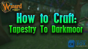 Wizard101 Completionist Crafter #22 Tapestry To Darkmoor