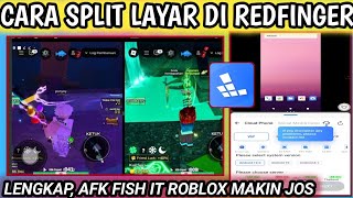 Cara Split Layar Di Redfinger || Cara Multi Layar Di Redfinger