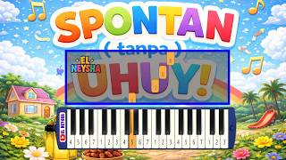 Spontan Tanpa Uhuy – DeAbdil (VIRAL) | 🎹 TUTORIAL PIANIKA MELODICA MUDAH
