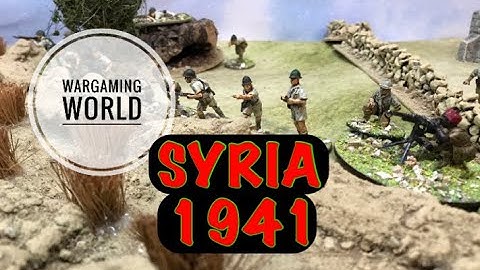 Syria 1941 - Chain of Command by Wargaming World