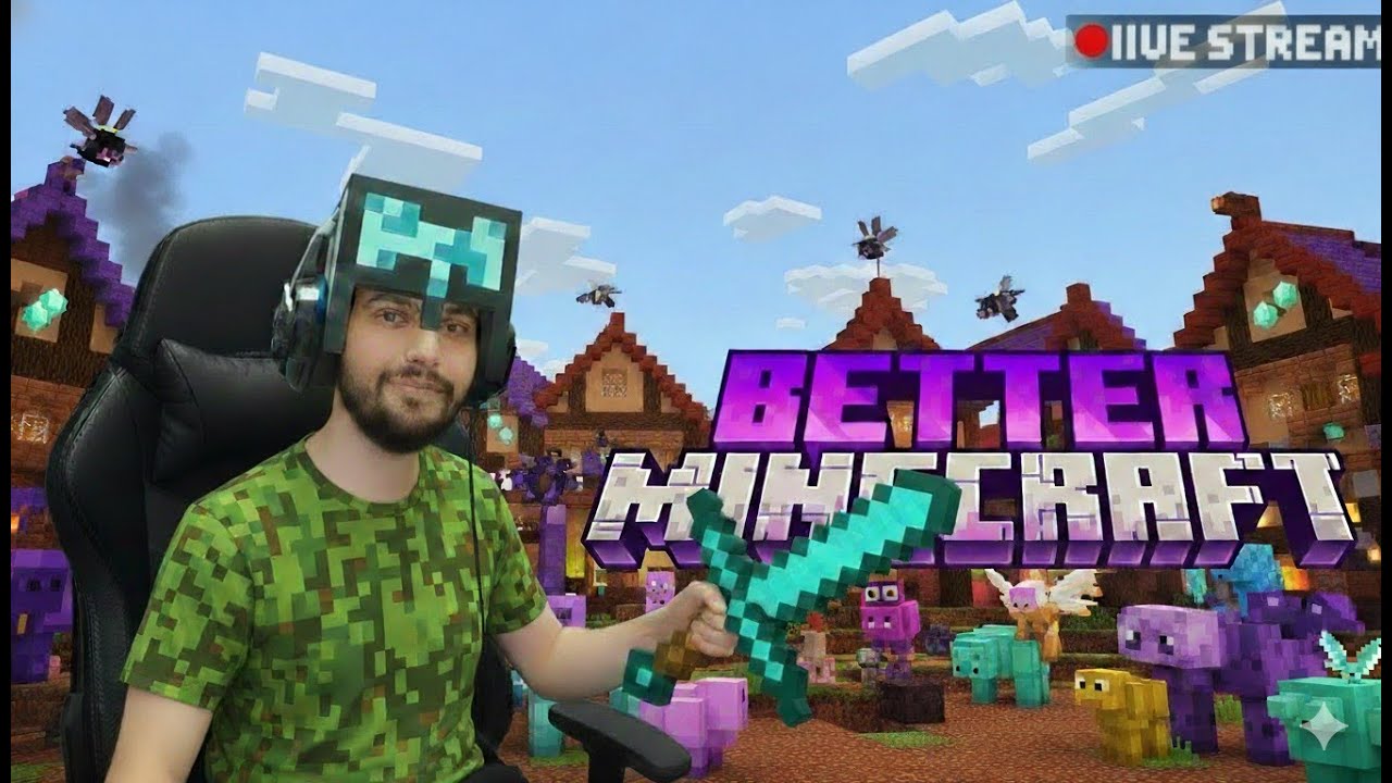 🍃 Better Minecraft Gameplay – Modded Survival With Chill Vibes & Long Play | 