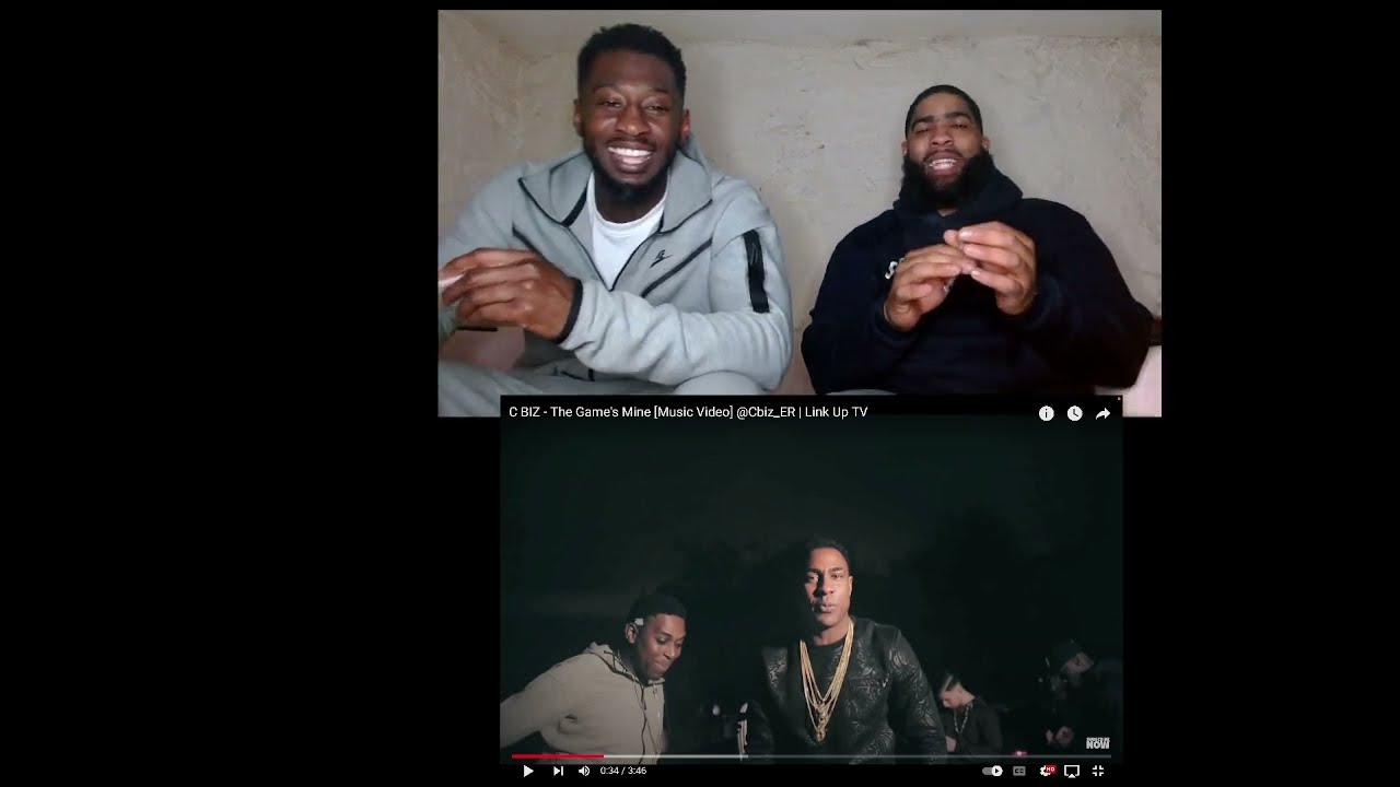 C BIZ - The Game's Mine [Music Video] @Cbiz_ER | Link Up TV|Reaction