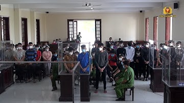 Nhóm đối tượng giết người, gây rối trật tự công cộng lãnh 68 năm tù