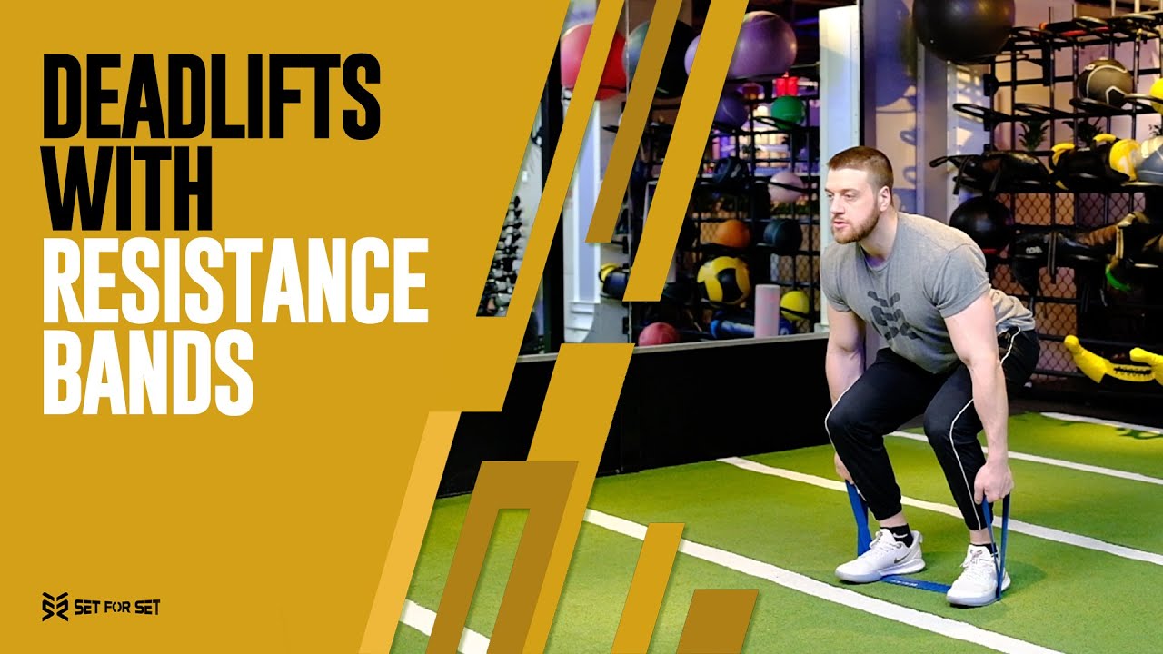 4 Resistance Band Deadlift Variations 