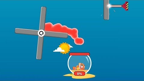 How to water puzzle gameplay - save the fish game - gameplay walkthrough - fishdom android game