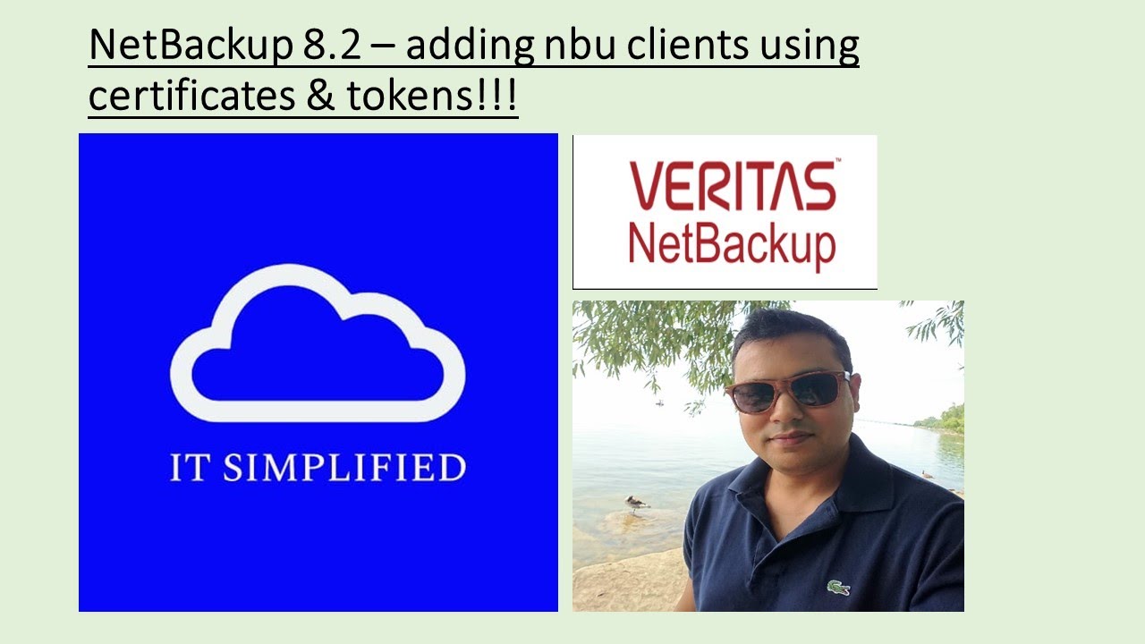 NetBackup 8.2 - Adding NBU client using Certificate \u0026 Token ?