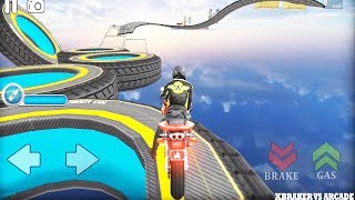 Impossible Bike Stunts 3D: Impossible air-sky tracks - Android GamePlay 2019 Episode 2 New Levels screenshot 3