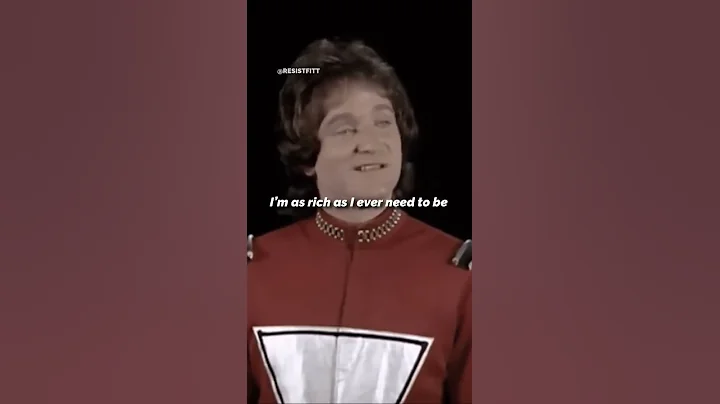 Robin Williams on being rich