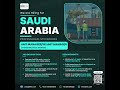 Job Opening - Saudi Arabia