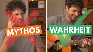 Hör auf das zu glauben – 3 Mythen, die dich als Gitarrist ausbremsen