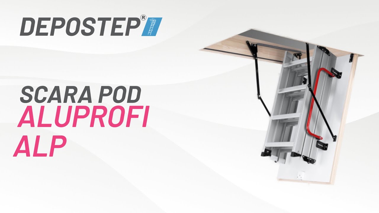 Scara Pod din Aluminiu ALUPROFI ALP rezistenta si durabilitate, capac termoizolator, etansare optima