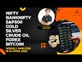 Market Watch: 10-14 April 23 NIFTY, BANKNIFTY, S&amp;P500, GOLD, SILVER, CRUDE OIL, FOREX &amp; BITCOIN