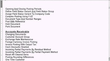 SAP Changing Documents