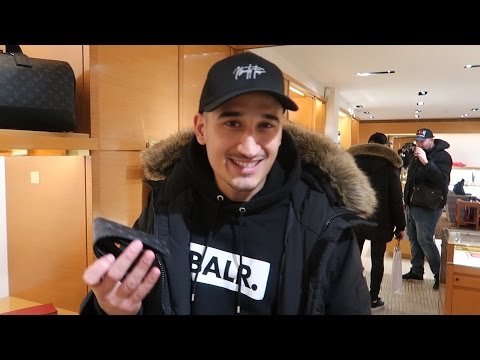 NESIM GOOIT MET SPULLEN IN DE LOUIS VUITTON STORE - QUCEE VLOG #169 ...