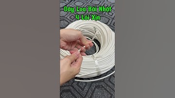 Dây Loa Bãi Nhật 4 Lõi Xịn Sò #shortvideo #audio #phukienamthanh #dayloabai