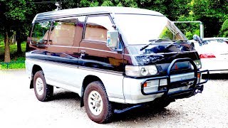 1992 Mitsubishi Delica Chamonix Turbo Diesel 4x4 (USA Import) Japan Auction Purchase Review