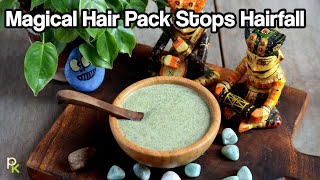 Magical Hair Pack to Stop Hair fall-Cures Dandruff-Dry Hair-Grow Thick Hair- Natural Hair Mask-DIY