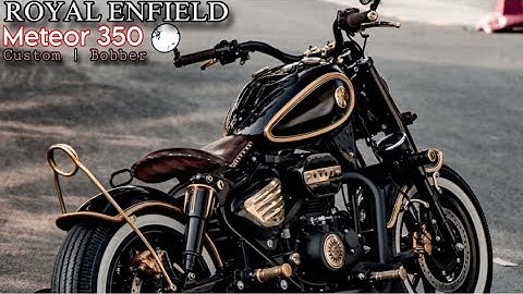 BOBBER | Royal Enfield Meteor 350 Custom by Neev Motorcycles