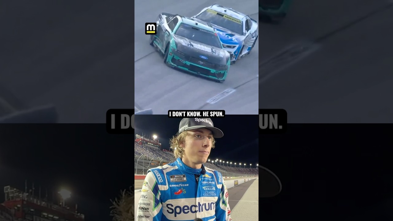 Carson Hocevar responds to Brad Keselowski after Darlington tangle