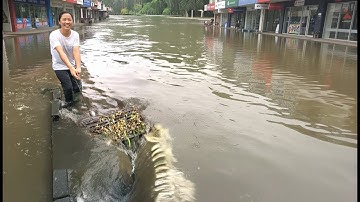 Draining a MASSIVE Flood in The City