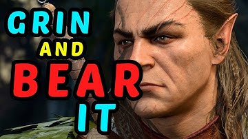 The RAGING BarBEARian - BG3 Halsin  Druid / Barbarian / Rogue Tank Build Guide