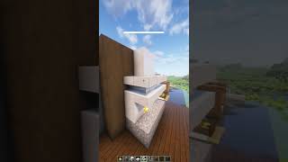 Celebrity Minecraft Modern Fireplace #shorts Profile