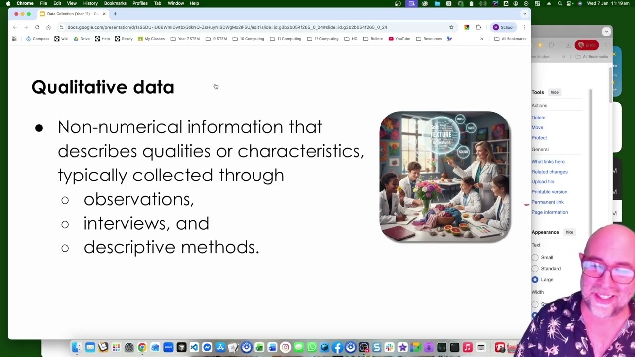 Data Collection Introduction: VCE Computing - Unit 1
