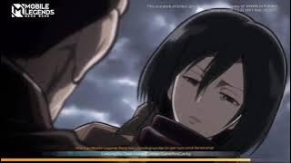 Loading Screen MLBB X Mikasa Ackerman