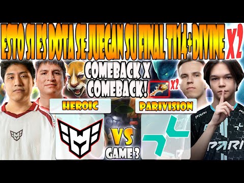 HEROIC VS PARIVISION BO3[GAME 3]WISPER, SCOFIELD VS SATANIC, NO[O]NE- ESPORTS WORLD CUP 2025 -DOTA 2