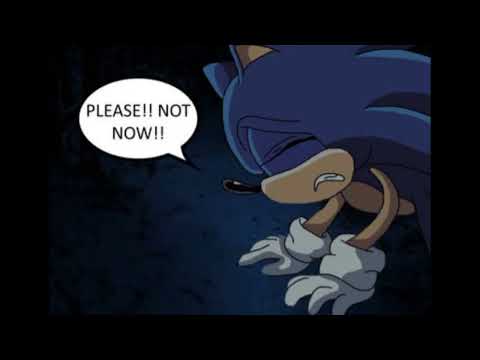 (SONIC SHORT COMIC DUB)🖤-Sonic Turns into A Werehog :0🖤