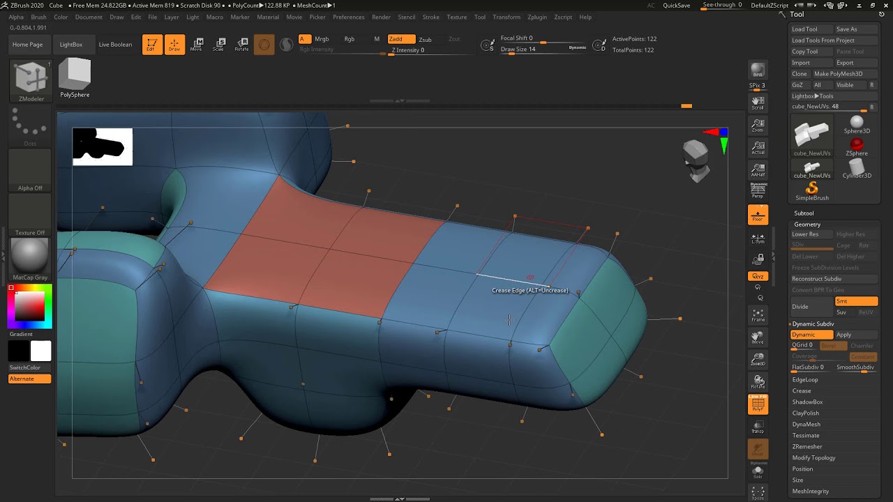 zbrush append tool