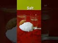 Normal water vs salt water+potato#experiment#shorts  #youtubeshorts